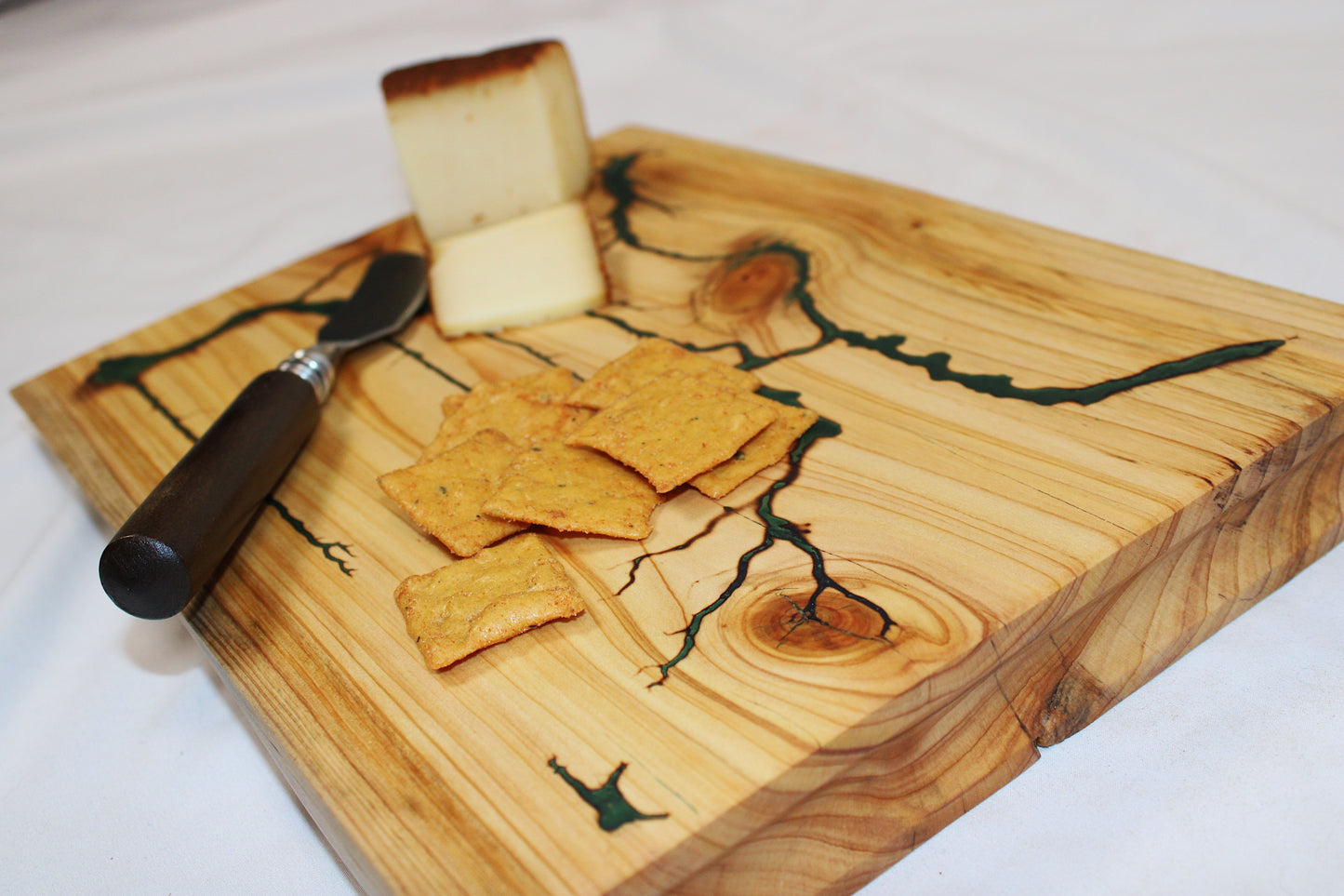 Leyland Cyprus Lichtenberg Cutting Board