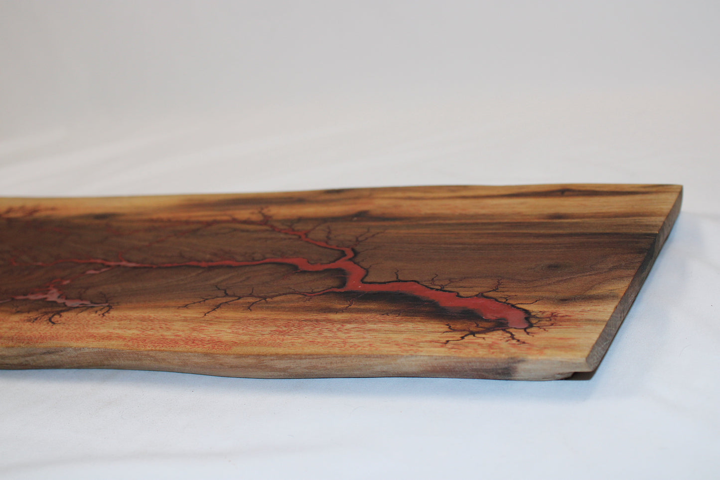 Walnut Lichtenberg Charcuterie Board