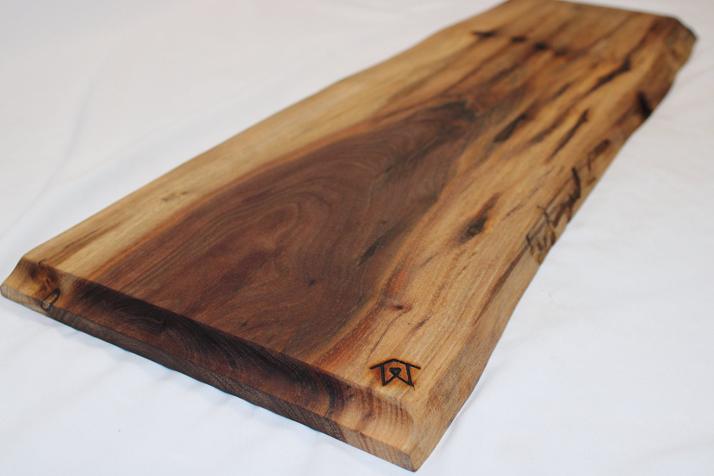 Walnut Lichtenberg Charcuterie Board