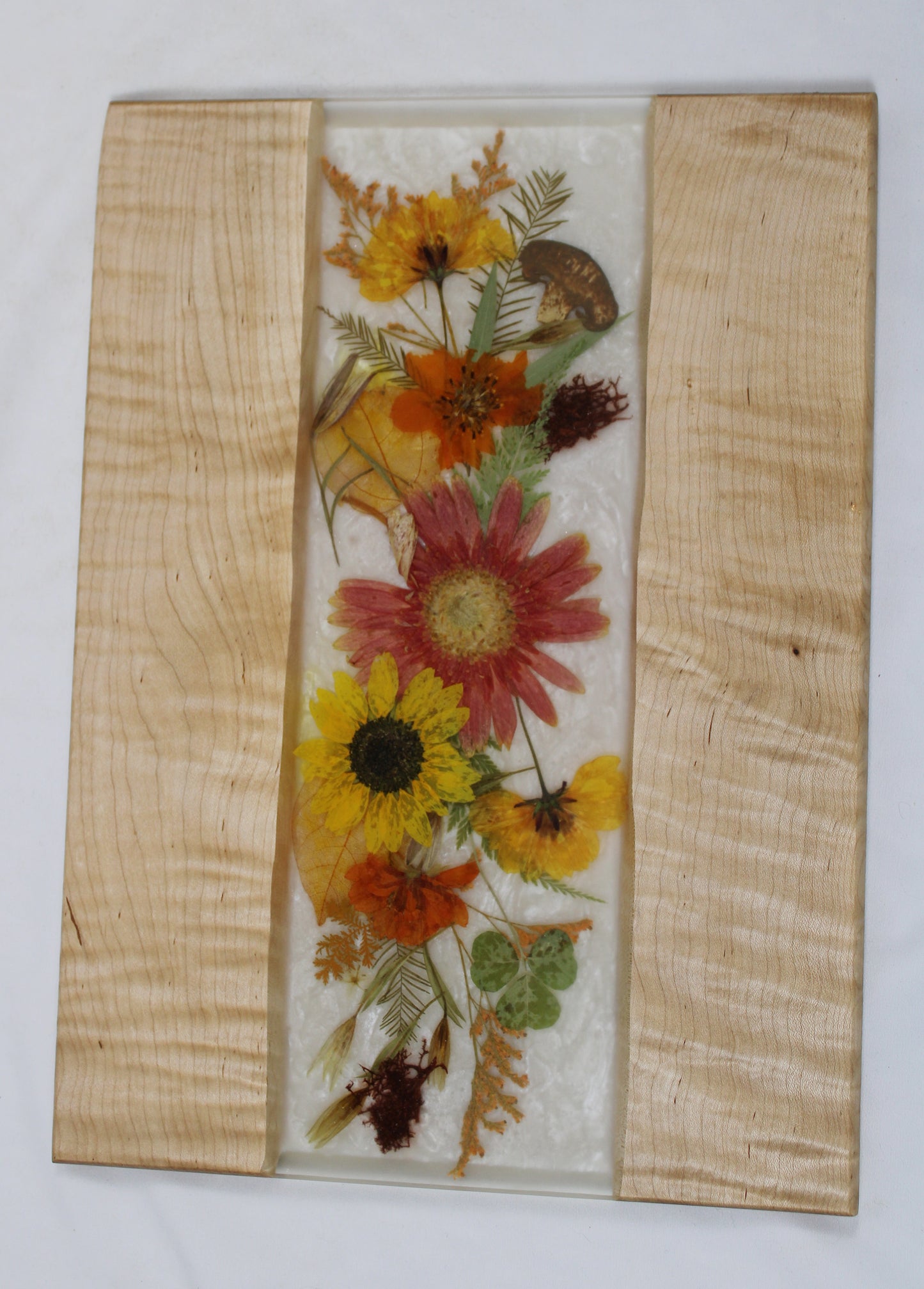 Curly Maple Botanical Charcuterie Board