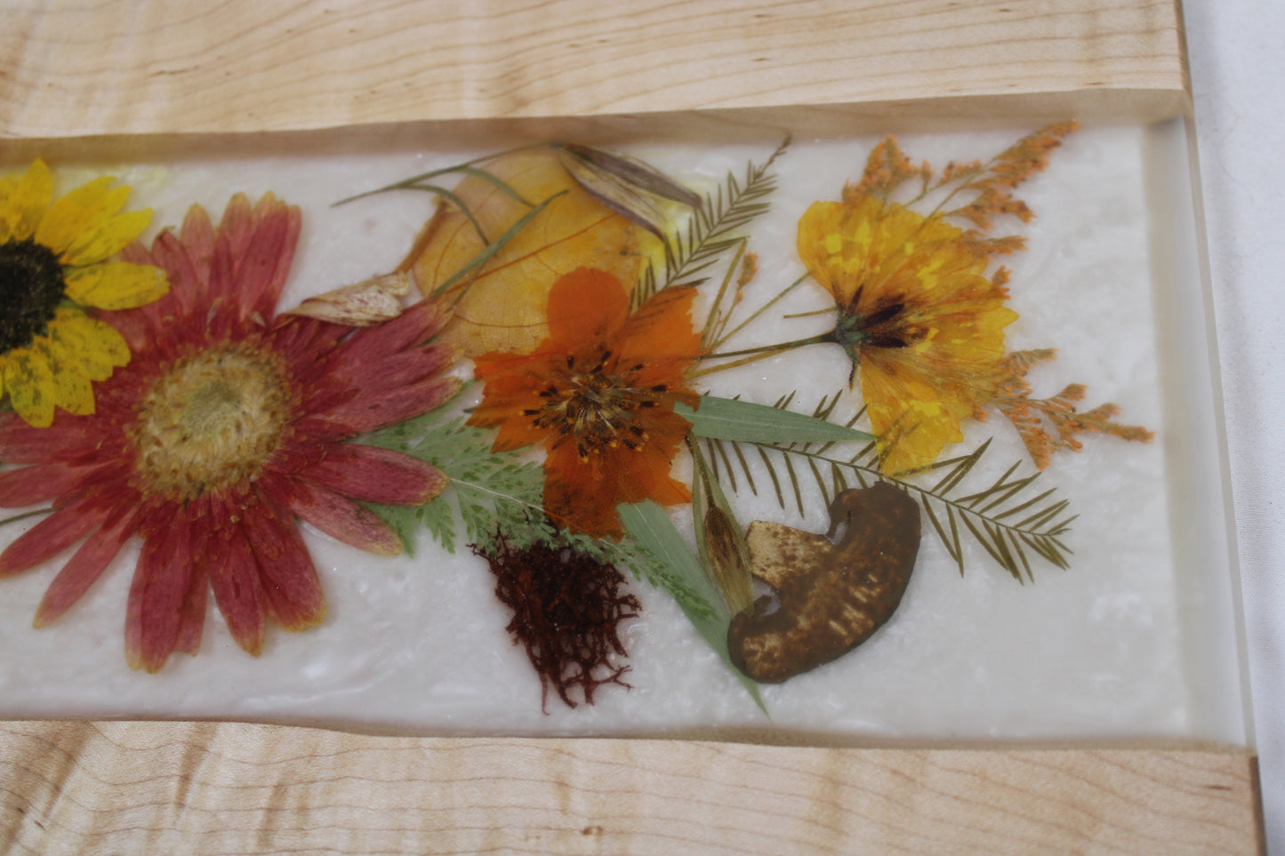 Curly Maple Botanical Charcuterie Board