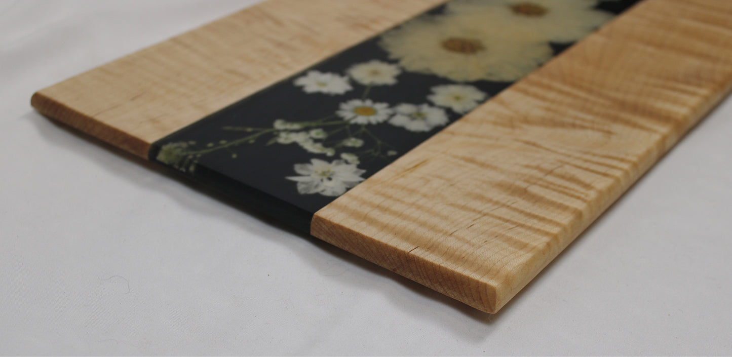 Curly Maple Botanical Charcuterie Board