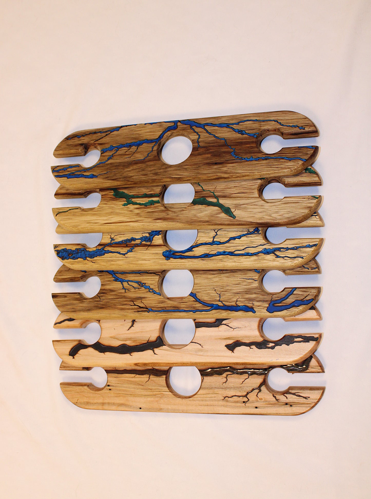 Ambrosia Maple Wine and Glass Holder