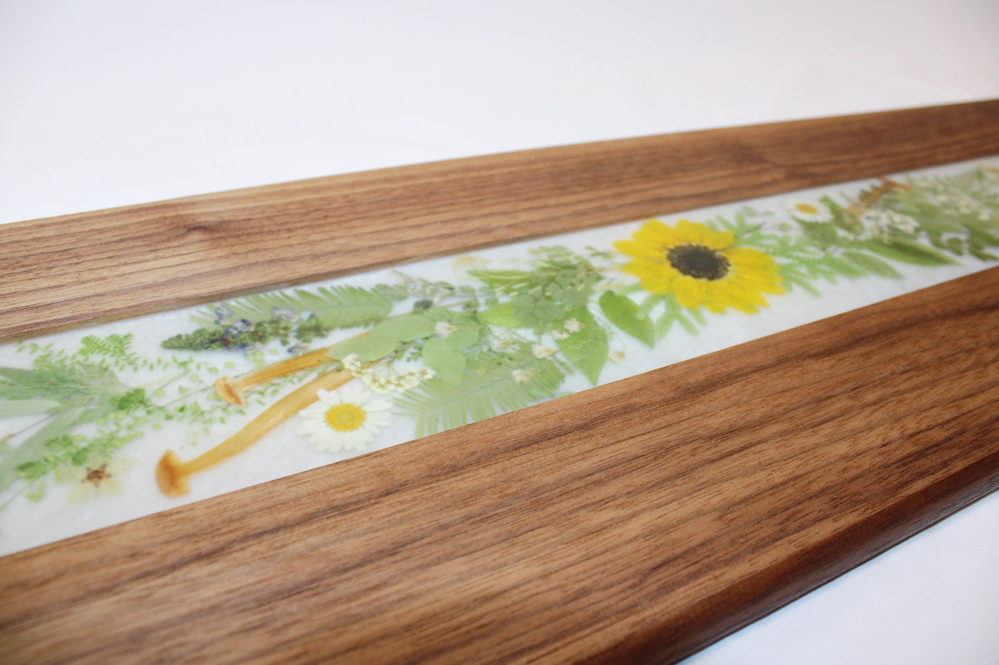 Walnut Botanical Charcuterie Board