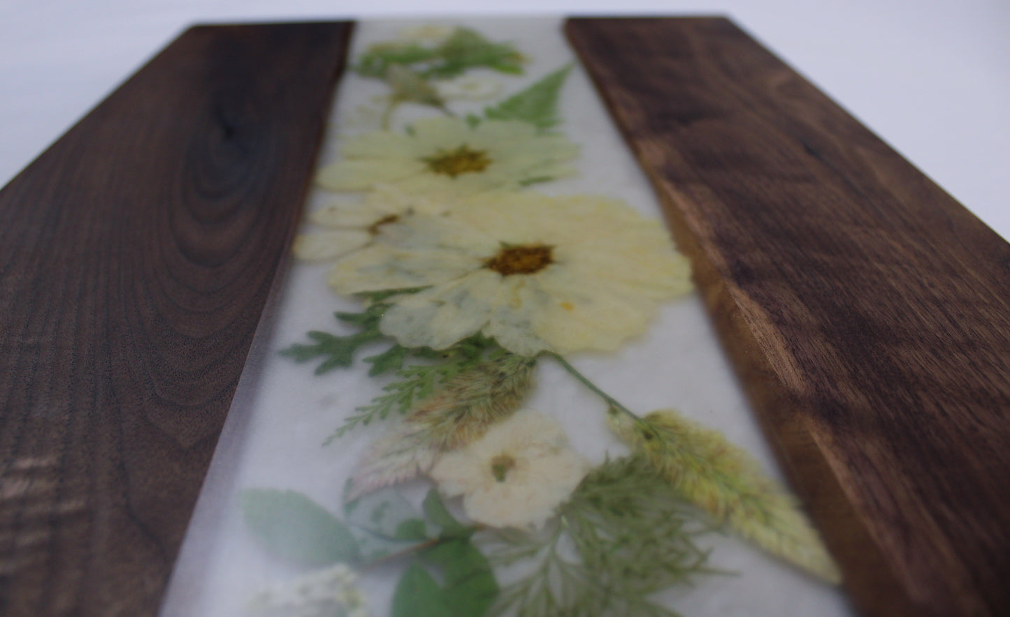 Walnut Botanical Charcuterie Board