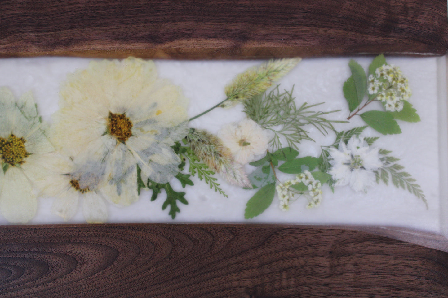 Walnut Botanical Charcuterie Board