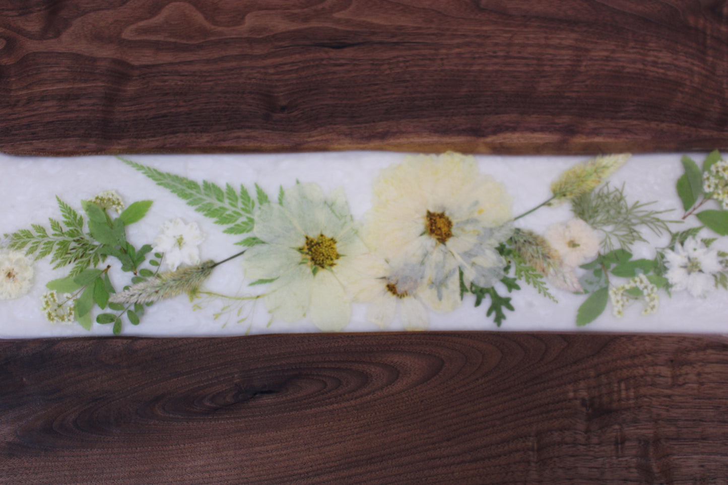 Walnut Botanical Charcuterie Board