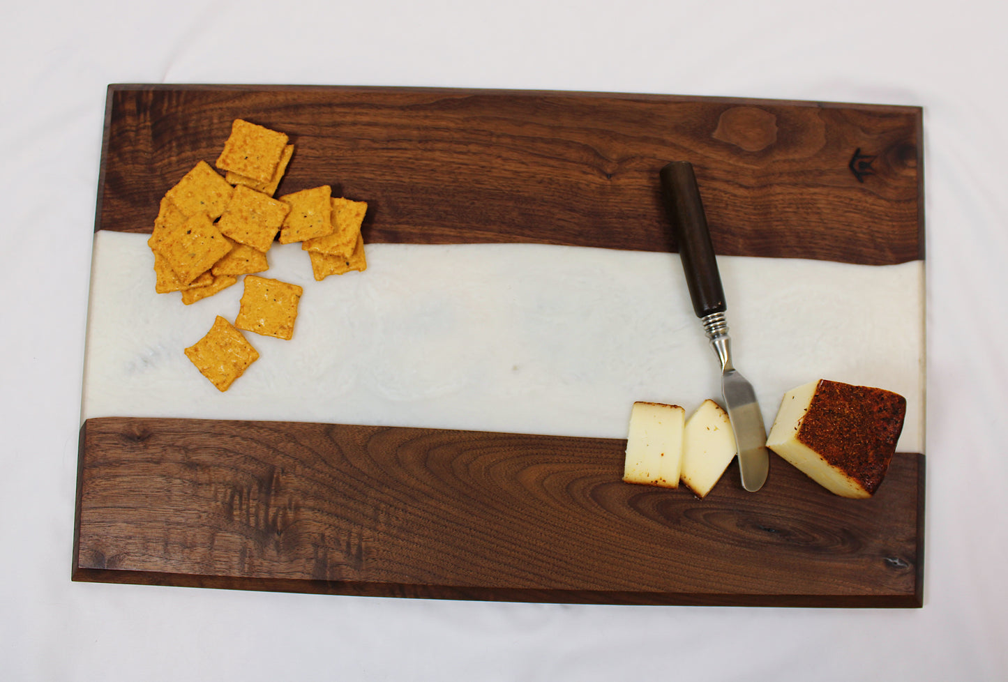 Walnut Botanical Charcuterie Board