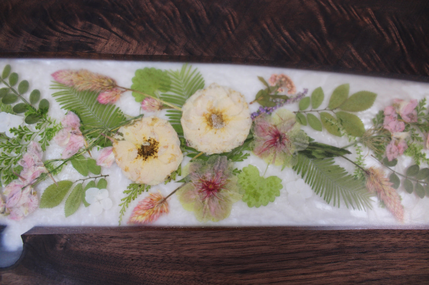 Walnut Botanical Charcuterie Board