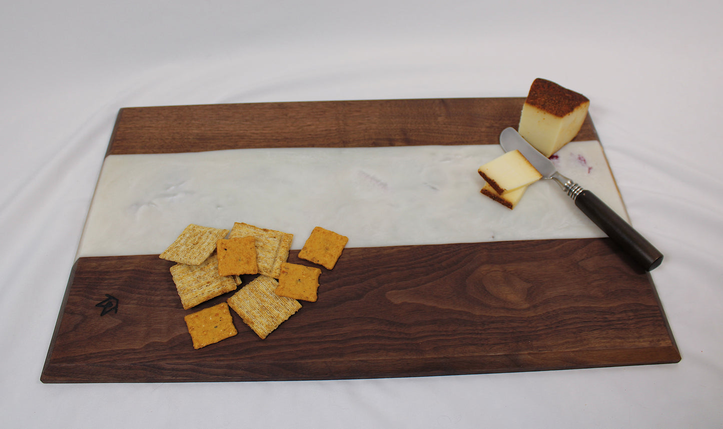 Walnut Botanical Charcuterie Board