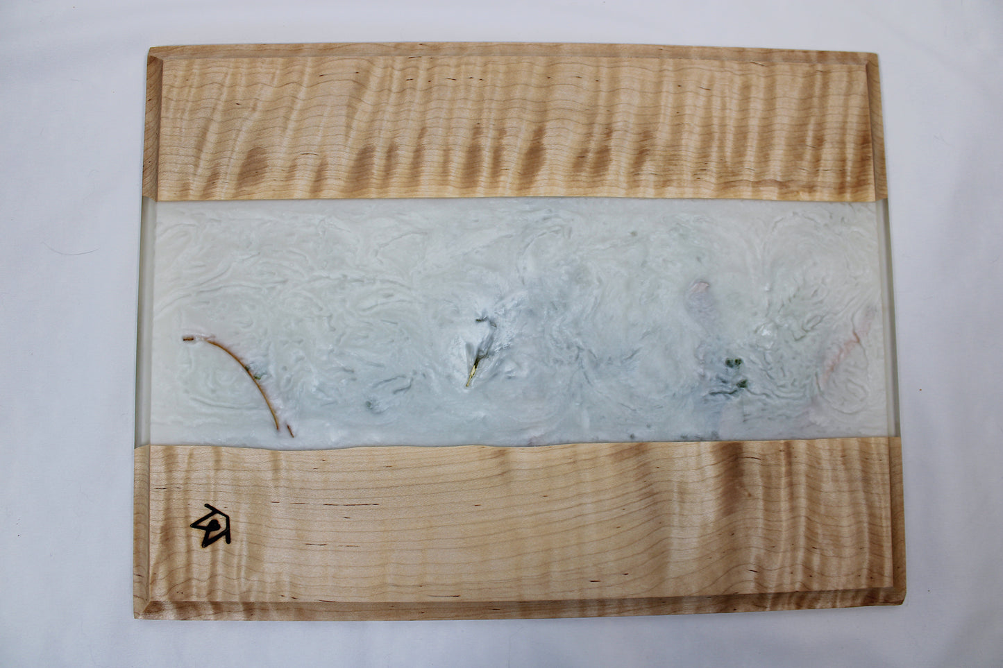 Curly Maple Botanical Charcuterie Board