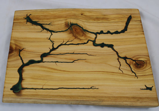 Leyland Cyprus Lichtenberg Cutting Board