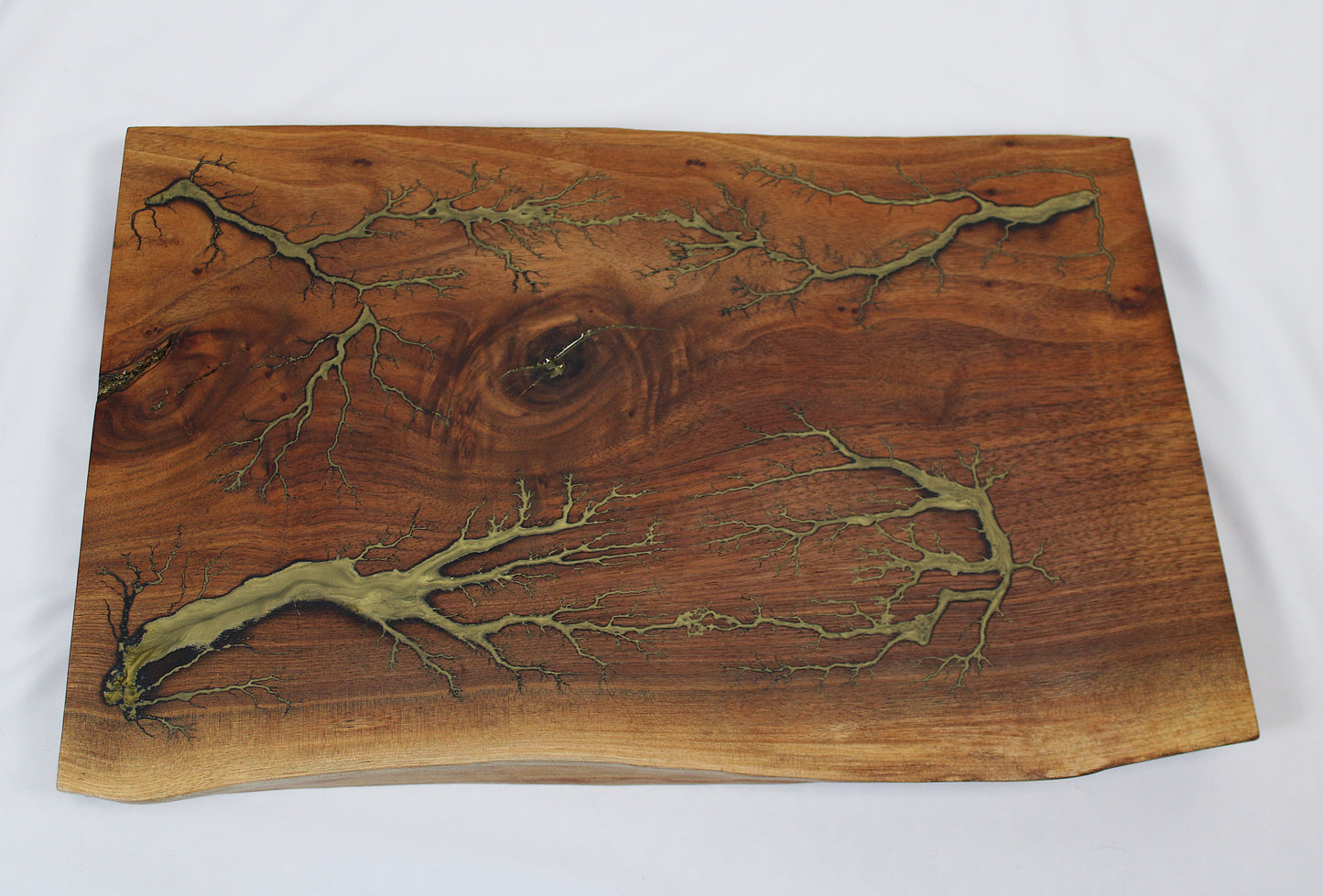 Walnut Lichtenberg Cutting Board