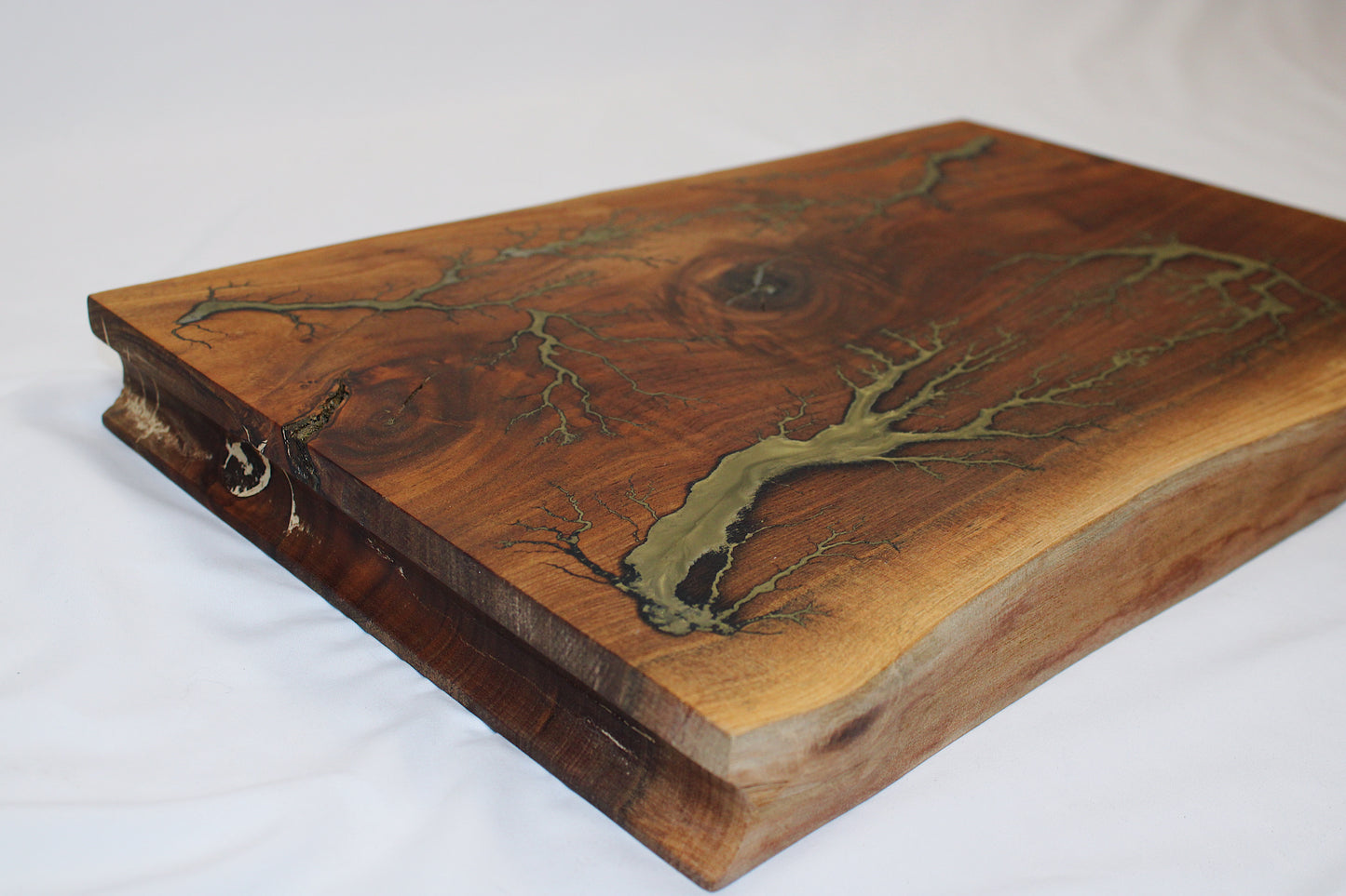 Walnut Lichtenberg Cutting Board