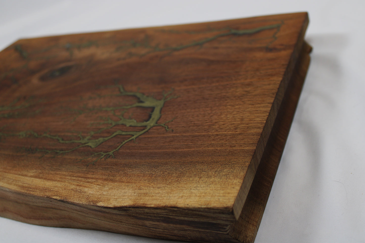 Walnut Lichtenberg Cutting Board