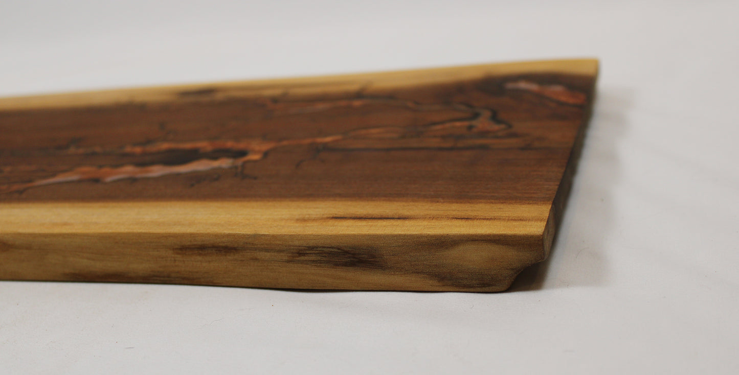 Walnut Lichtenberg Charcuterie Board