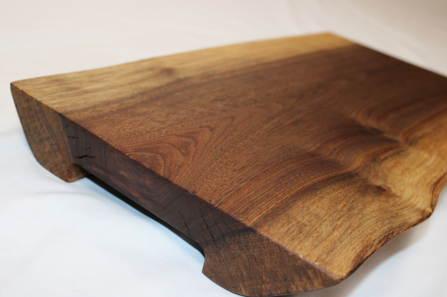 Walnut Live-Edge Cutting Board