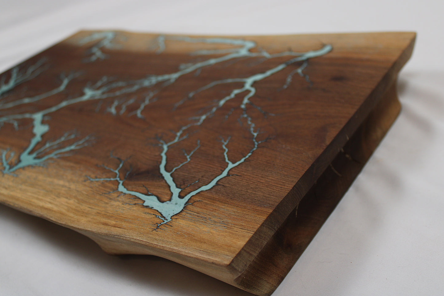 Walnut Lichtenberg Cutting Board