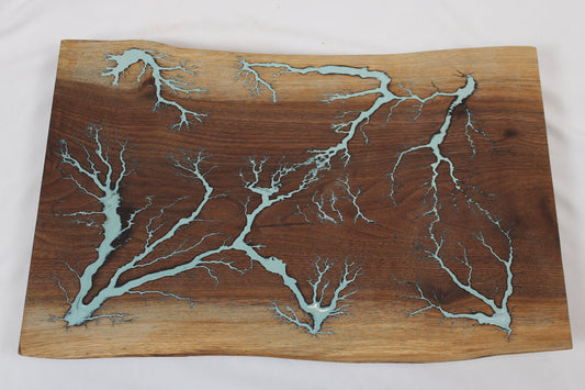 Walnut Lichtenberg Cutting Board