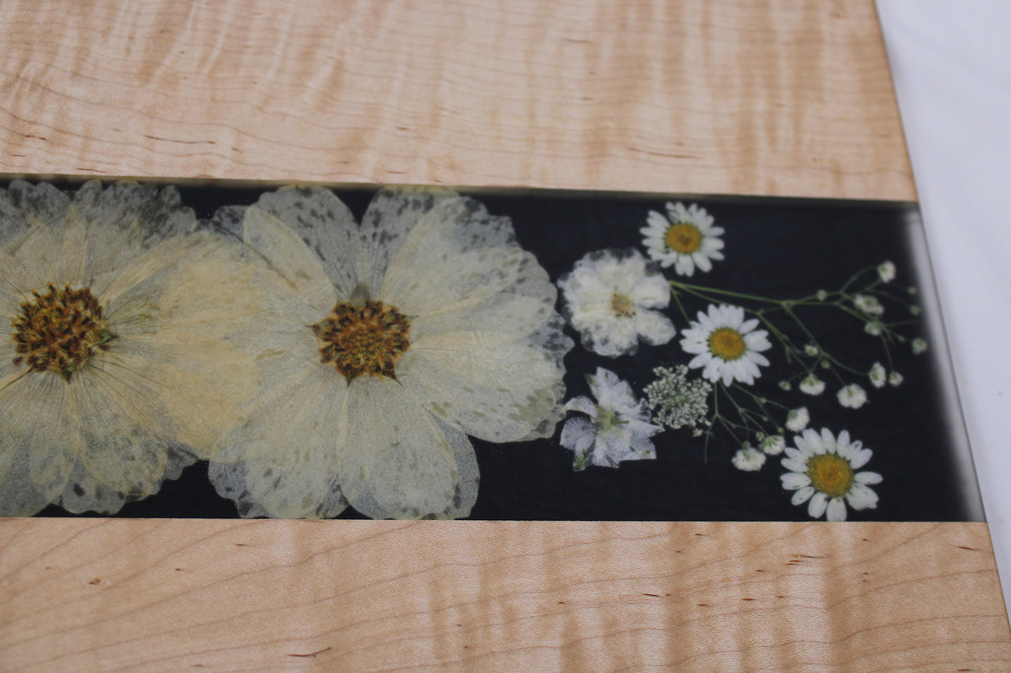 Curly Maple Botanical Charcuterie Board