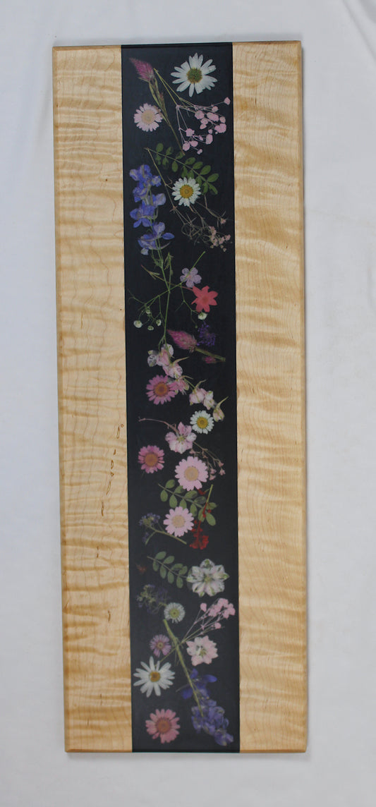 Curly Maple Botanical Charcuterie Board
