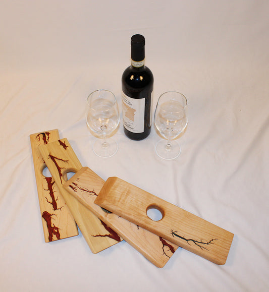 Maple Balancing Wine Holder