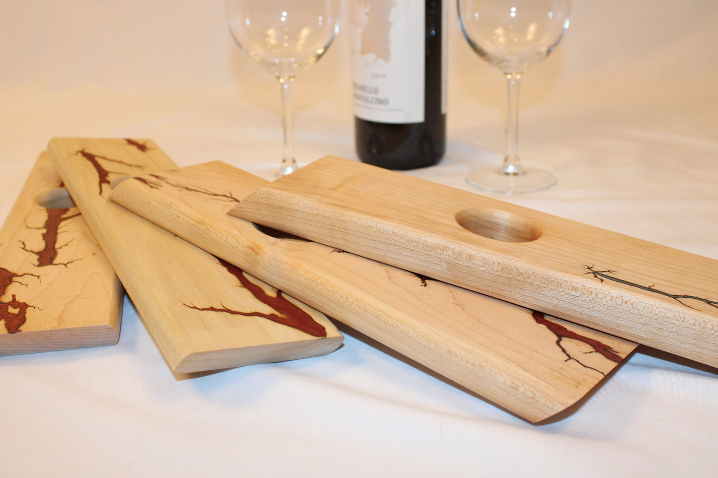 Maple Balancing Wine Holder