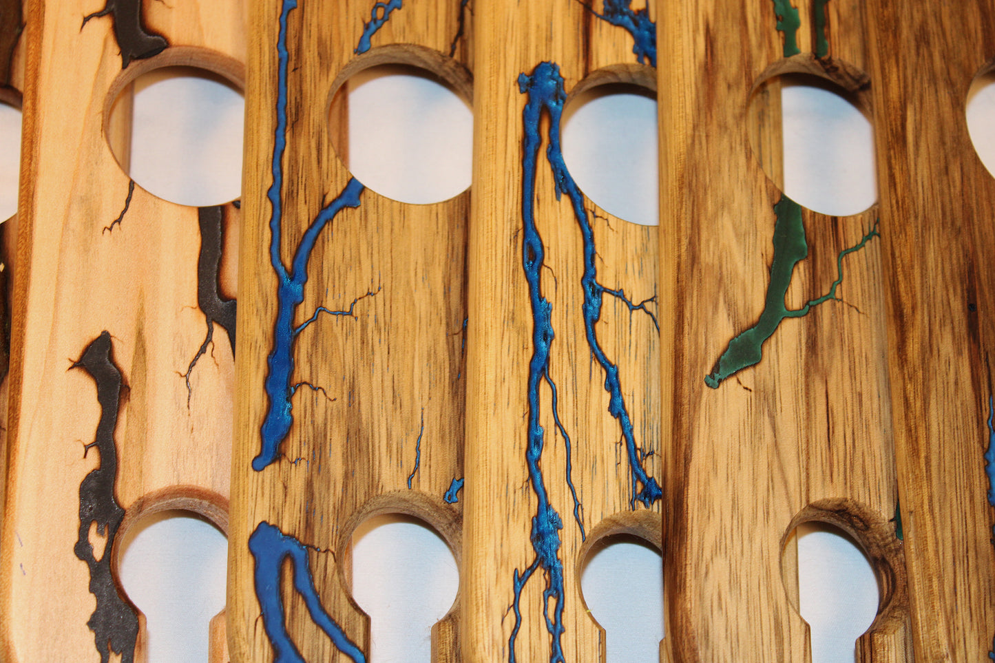 Ambrosia Maple Wine and Glass Holder