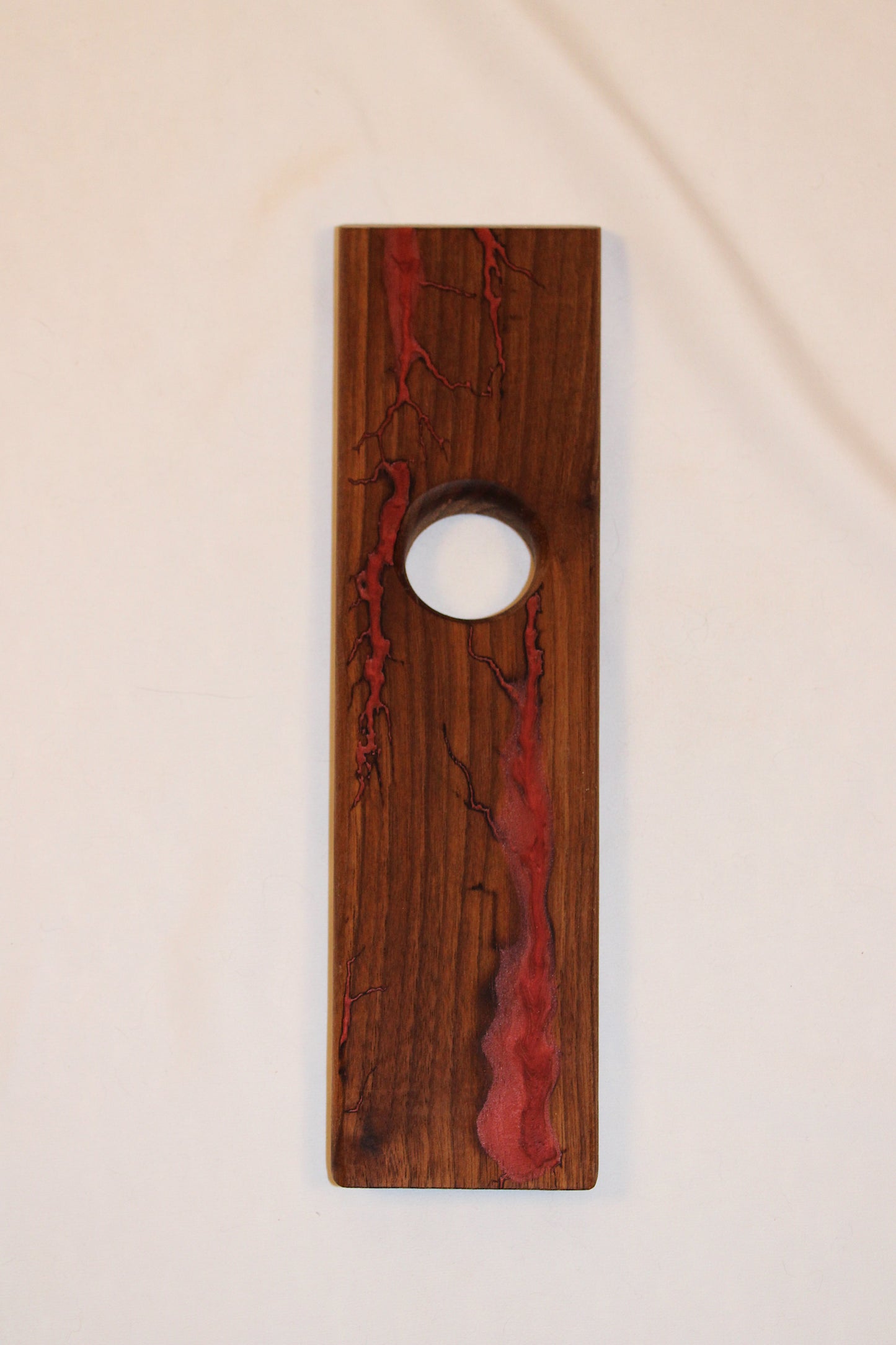 Walnut Balancing Wine Holder